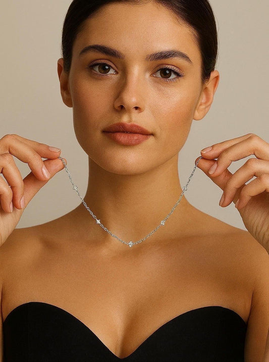Celeste Station Necklace