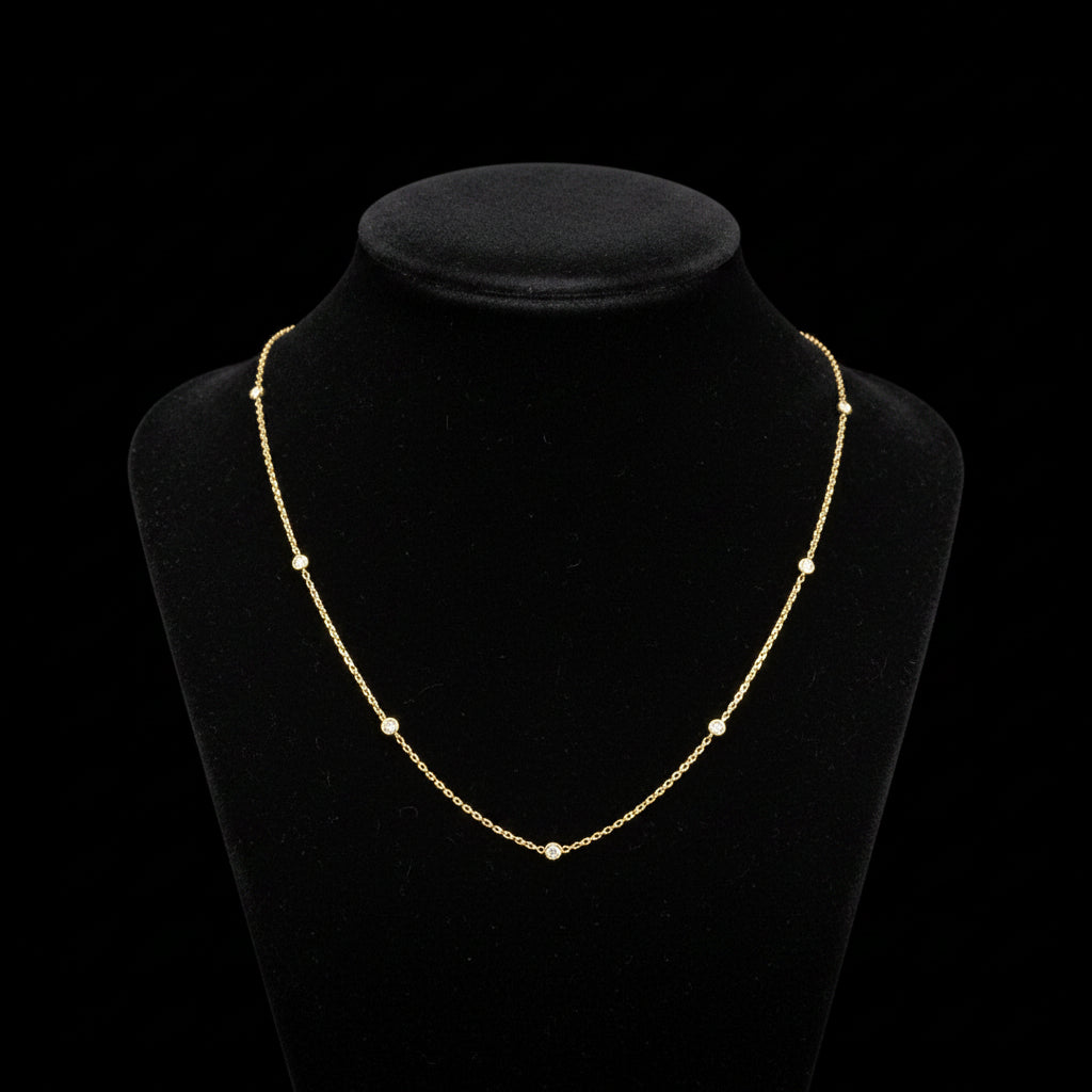 Lumière Sparkling Station Necklace