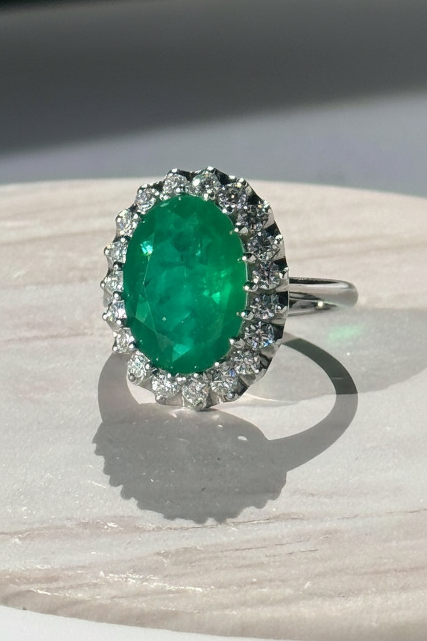 Princess Diana 5 CT Oval Ring