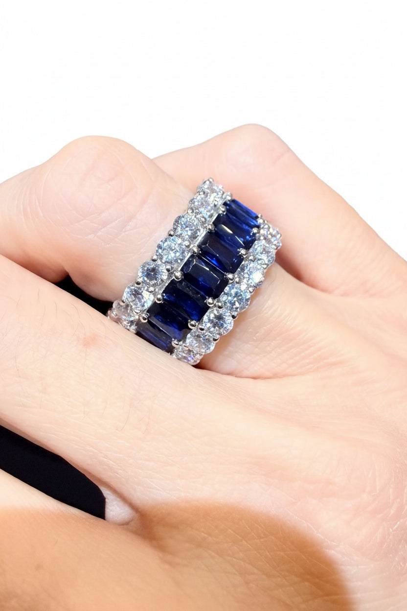 Simulated Diamond Eternity Band