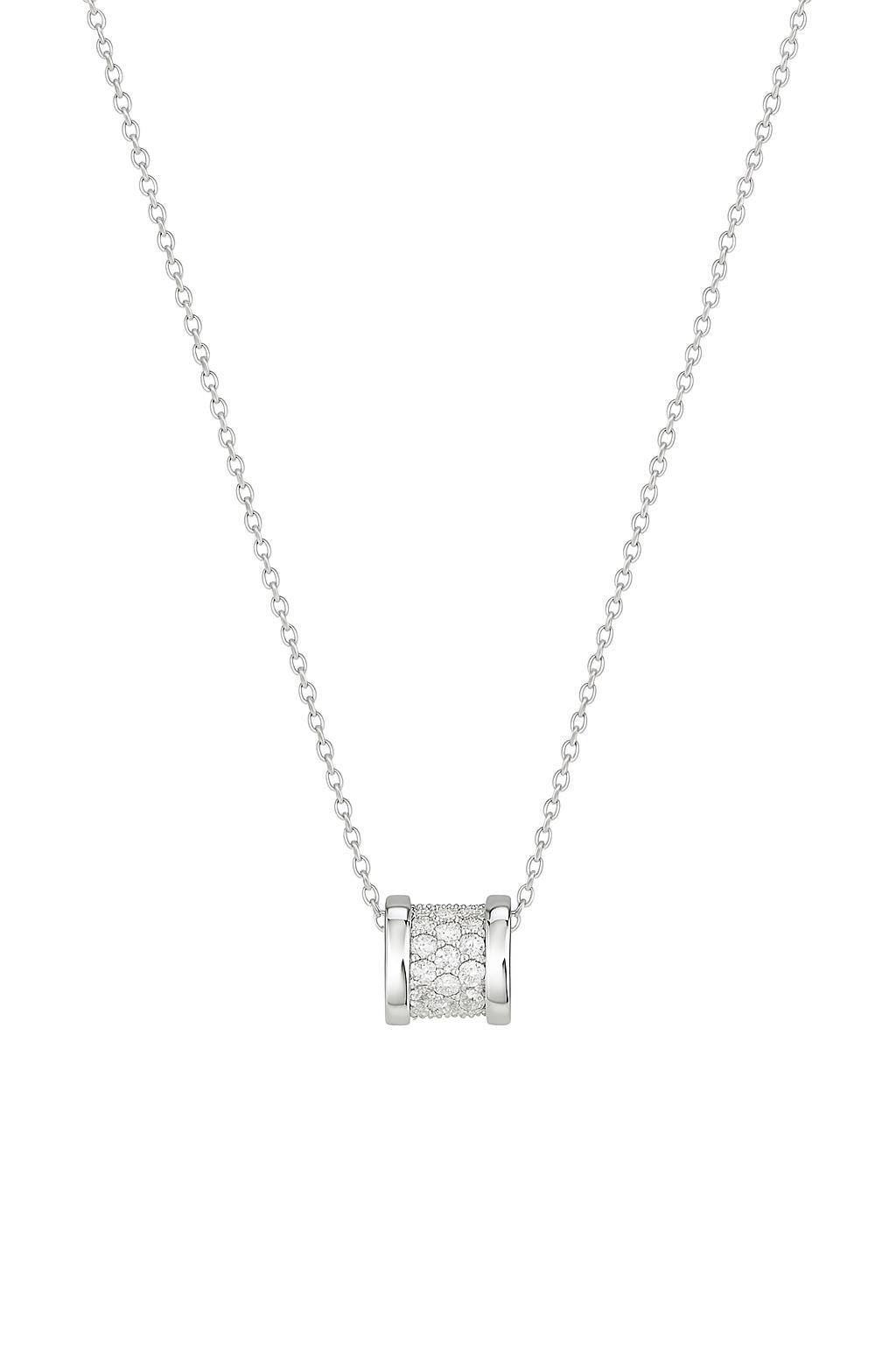 Linea Roll Sparkling Necklace