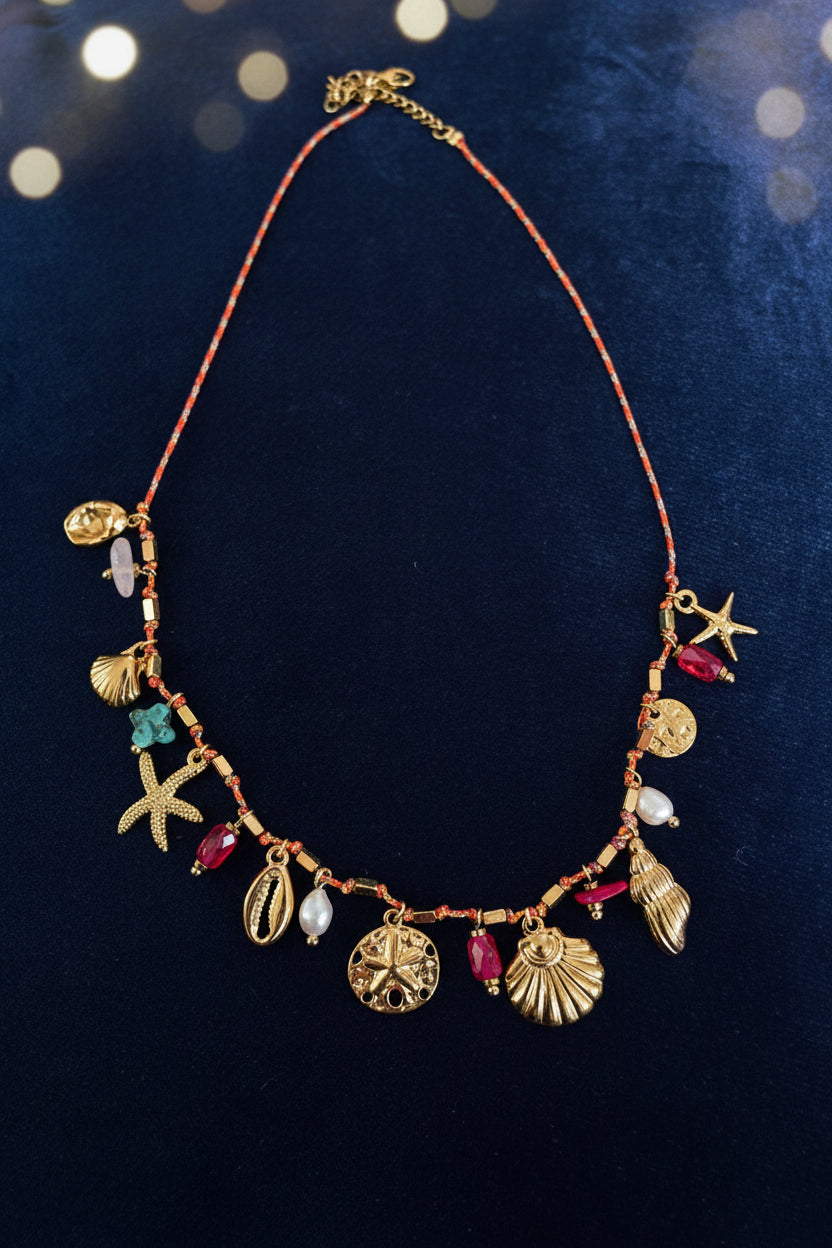 Treasure Tide Charm Necklace