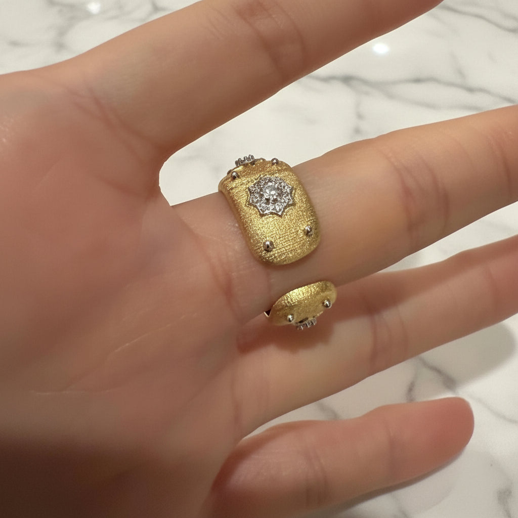 Florentia Gold Adjustable Ring