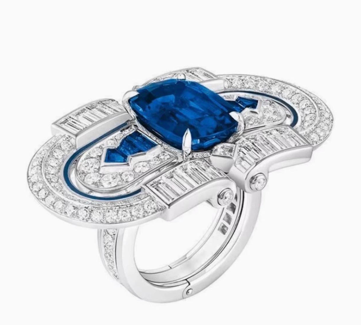 Zambian Emerald Cocktail Ring