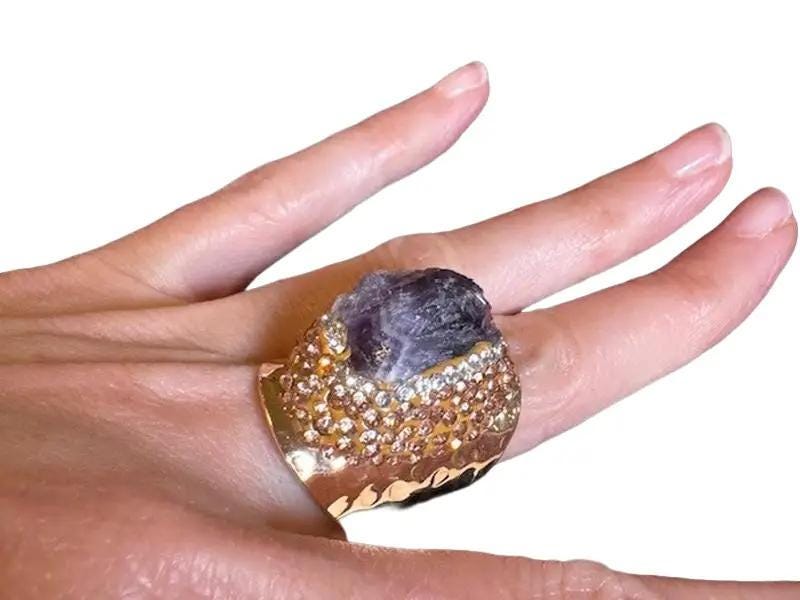 Ibiza Amethyst Ring