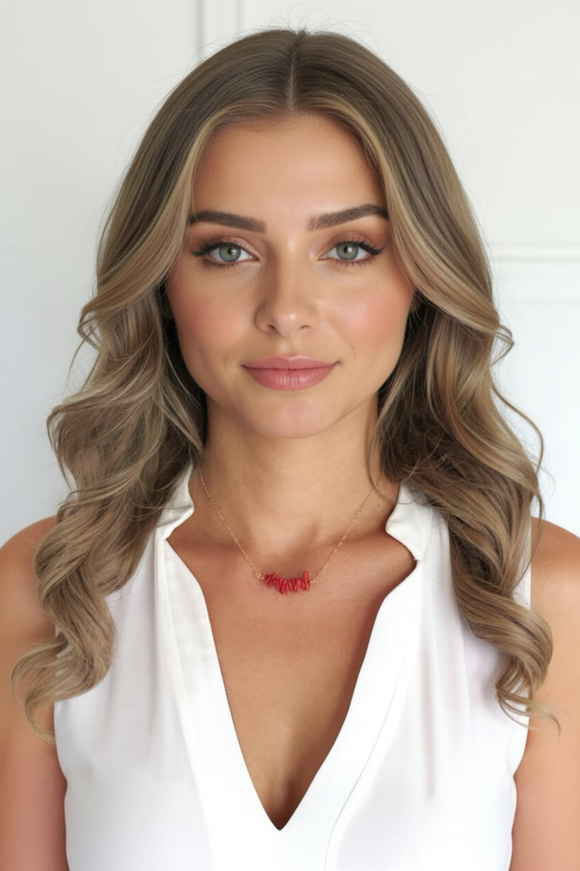 Rosso di Capri Coral Necklace