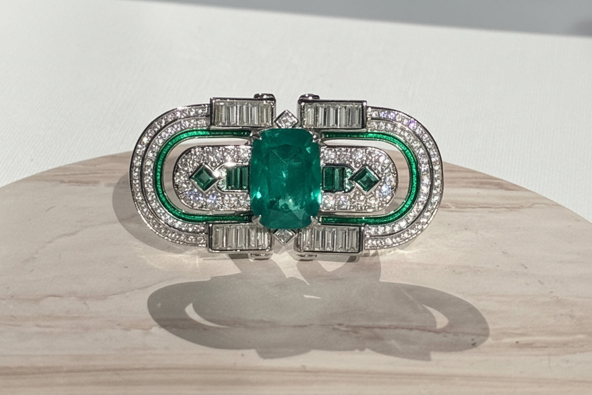 Zambian Emerald Cocktail Ring