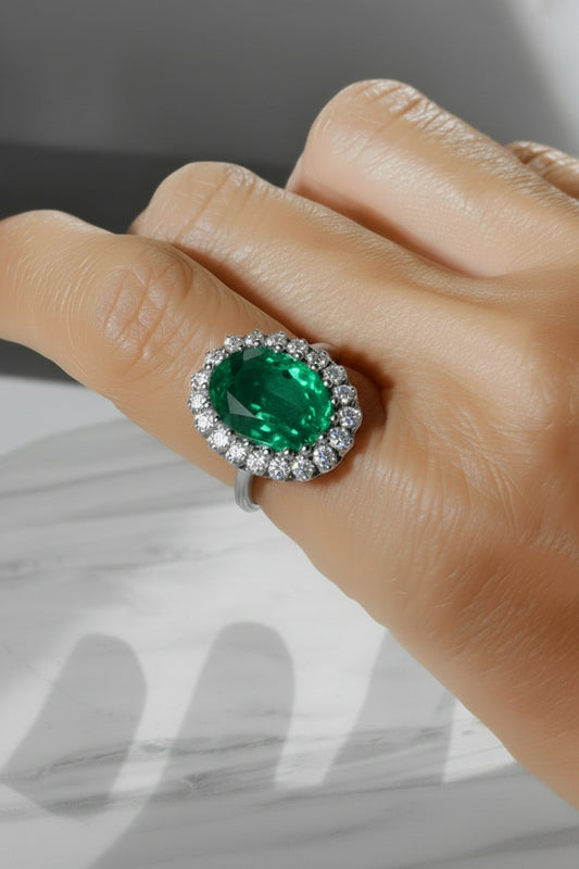 Princess Diana 5 CT Oval Ring