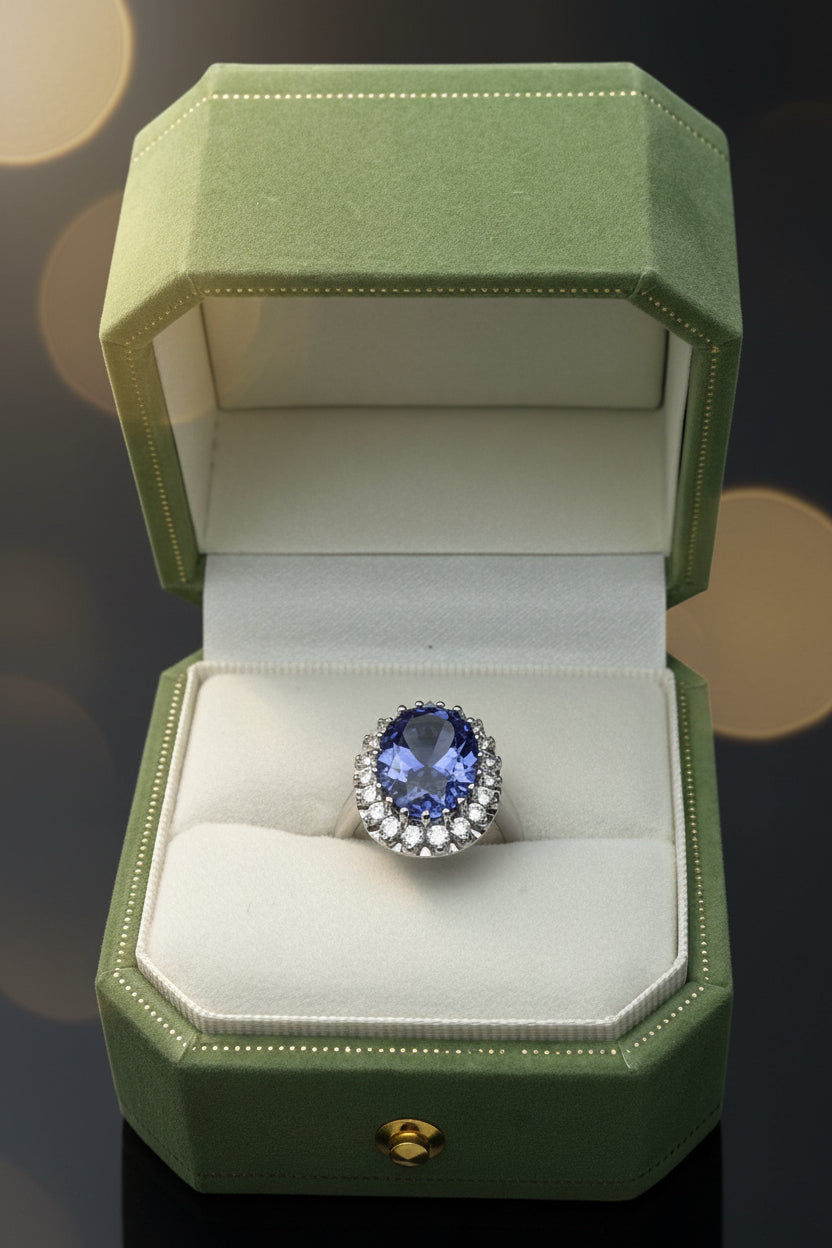 Princess Diana 5 CT Oval Ring