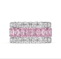 Simulated Diamond Eternity Band
