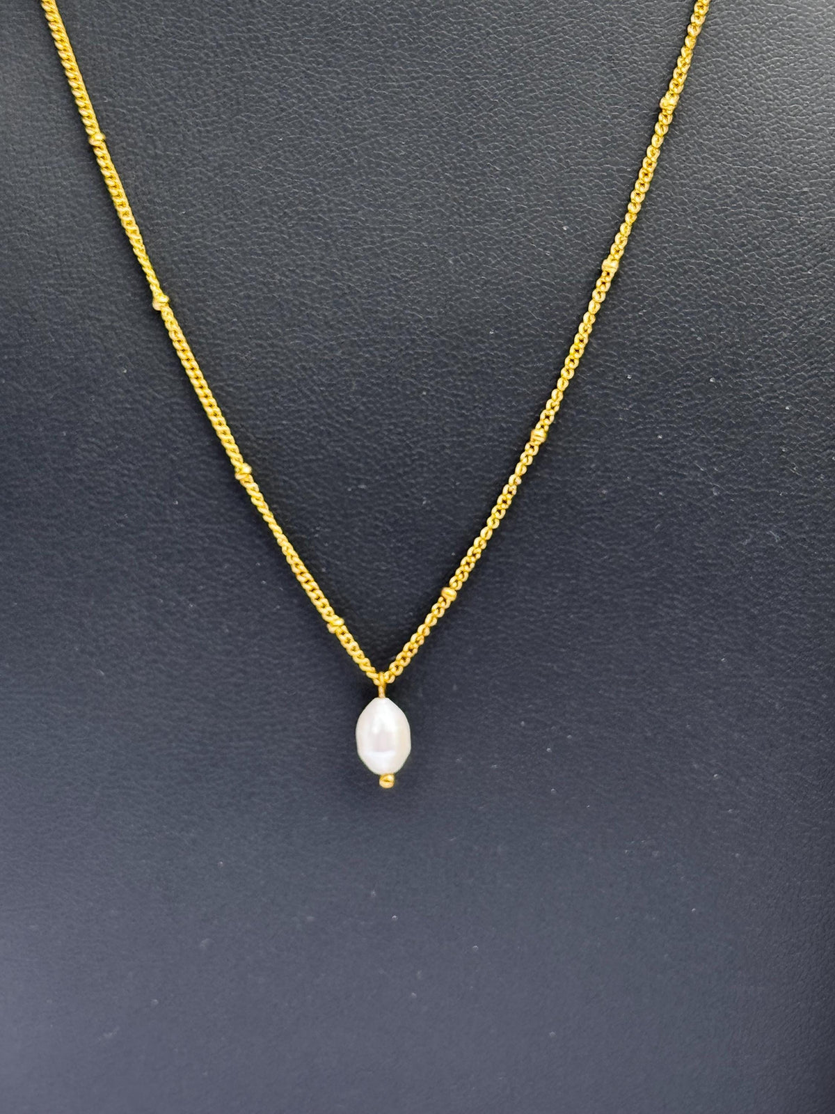Princess Pearl Gold Necklace