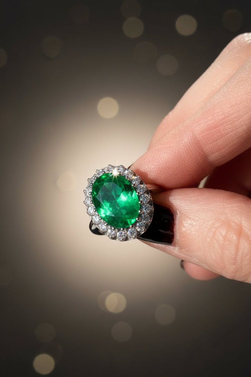 Princess Diana 5 CT Oval Ring