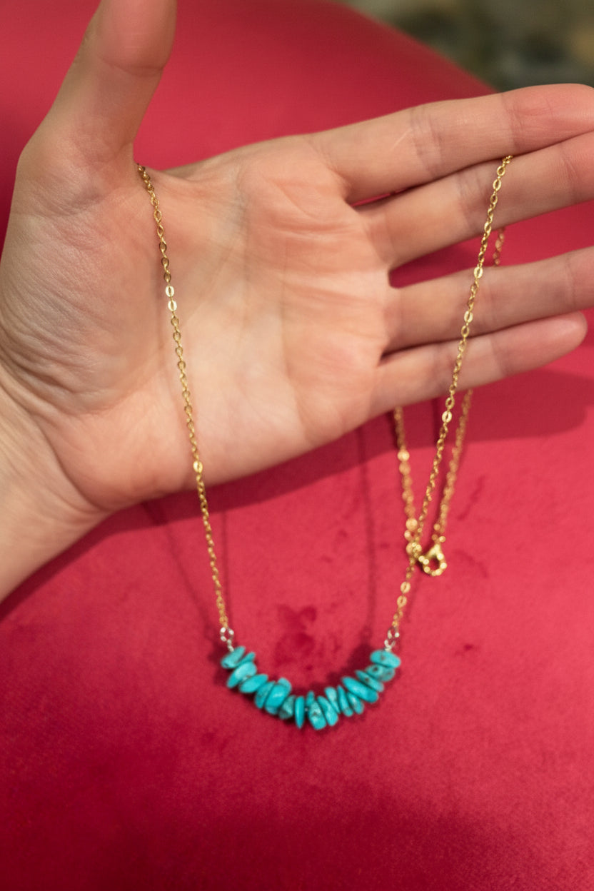 Sierra Sky Natural Turquoise Necklace