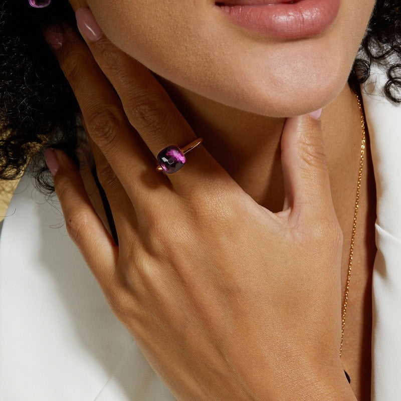 Priscilla Faceted Gemstone Ring