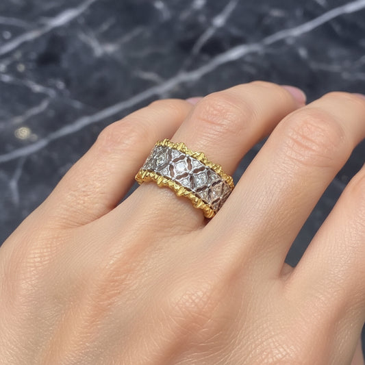 Isabella Lace Adjustable Ring