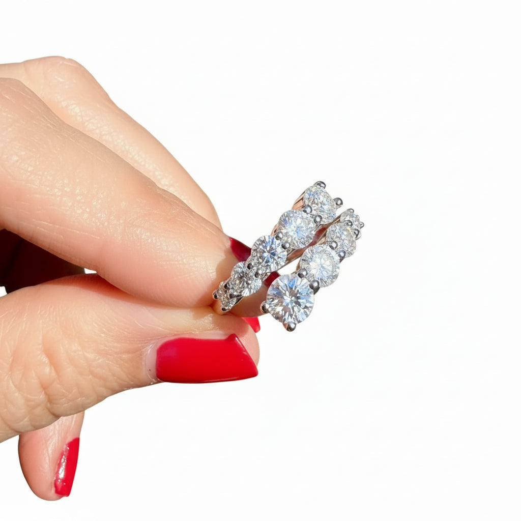 Ginevra Moissanite Ring