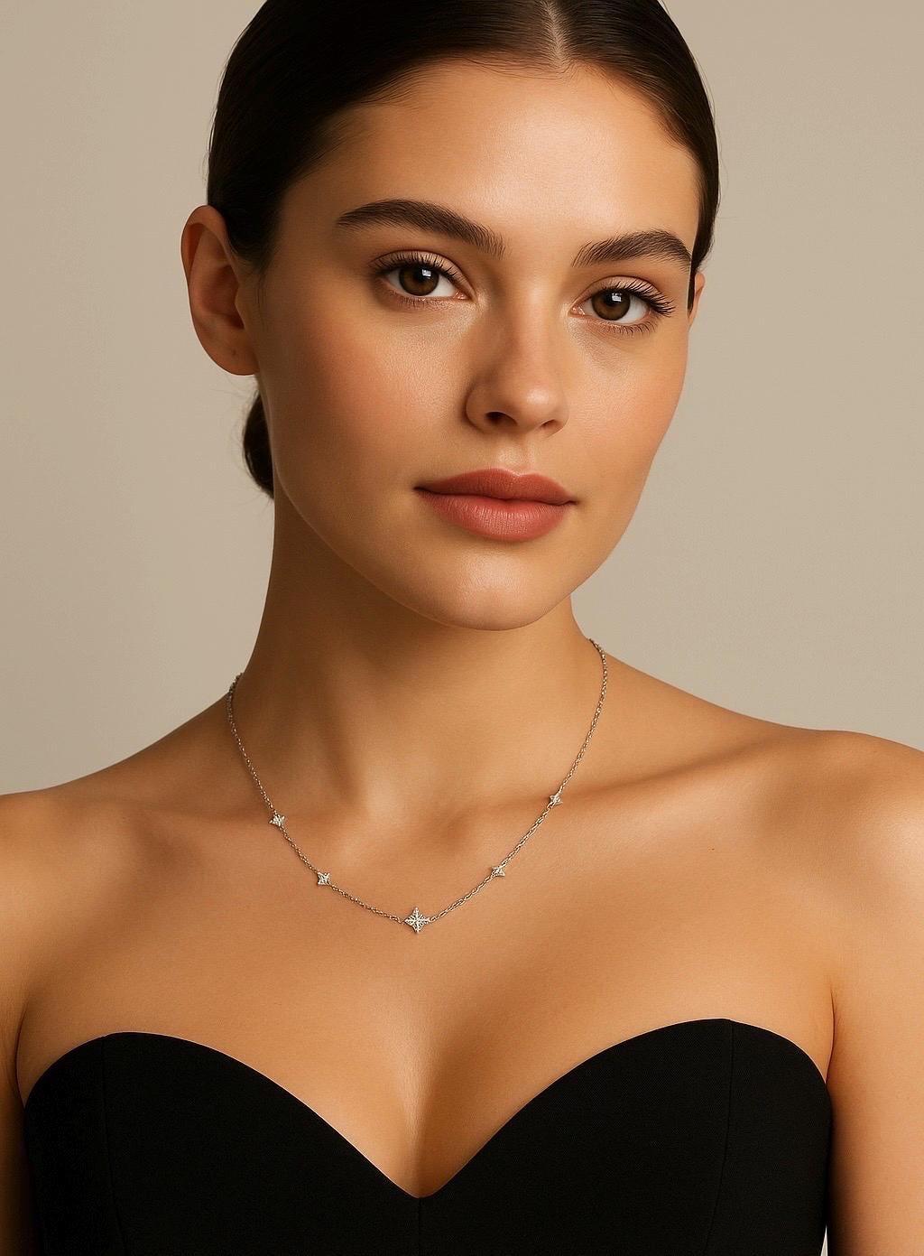 Celeste Station Necklace