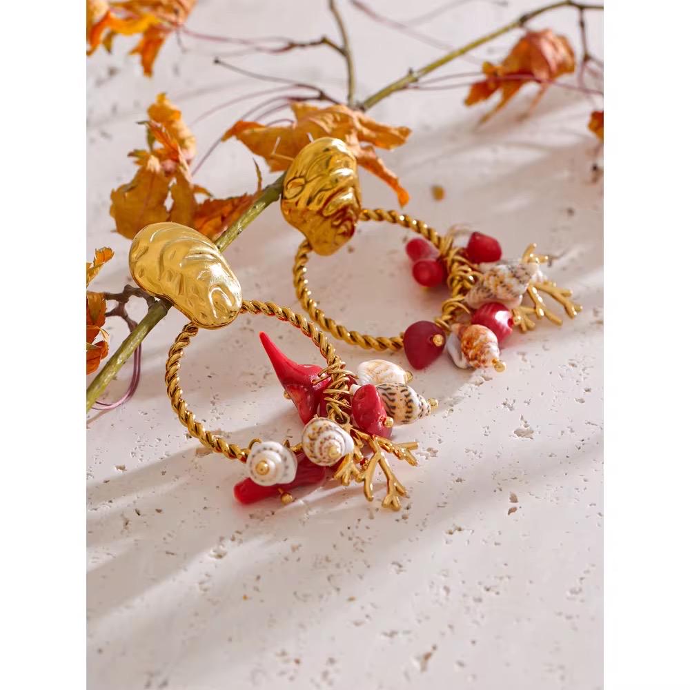 Sirena Mare Charm Earrings
