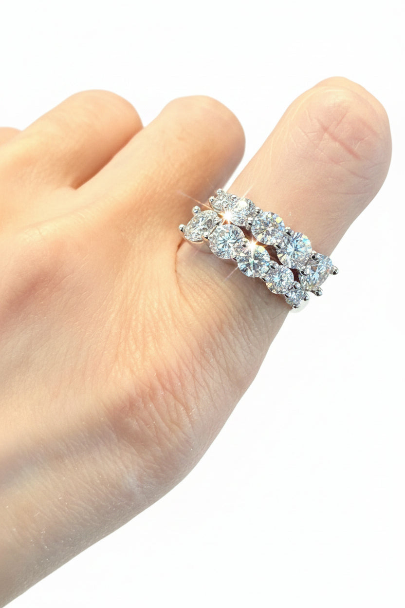 Ginevra Moissanite Ring