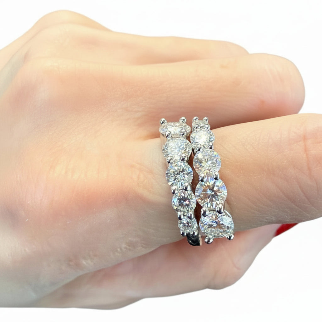 Ginevra Moissanite Ring