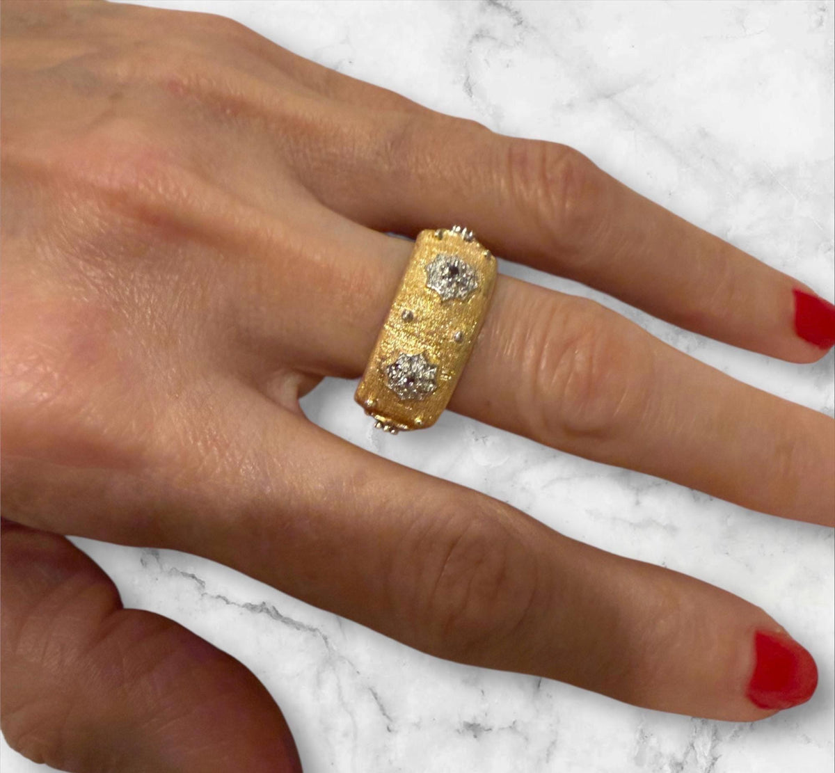 Florentia Gold Adjustable Ring