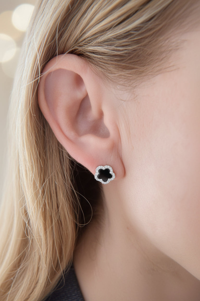 Natural Onyx Earrings
