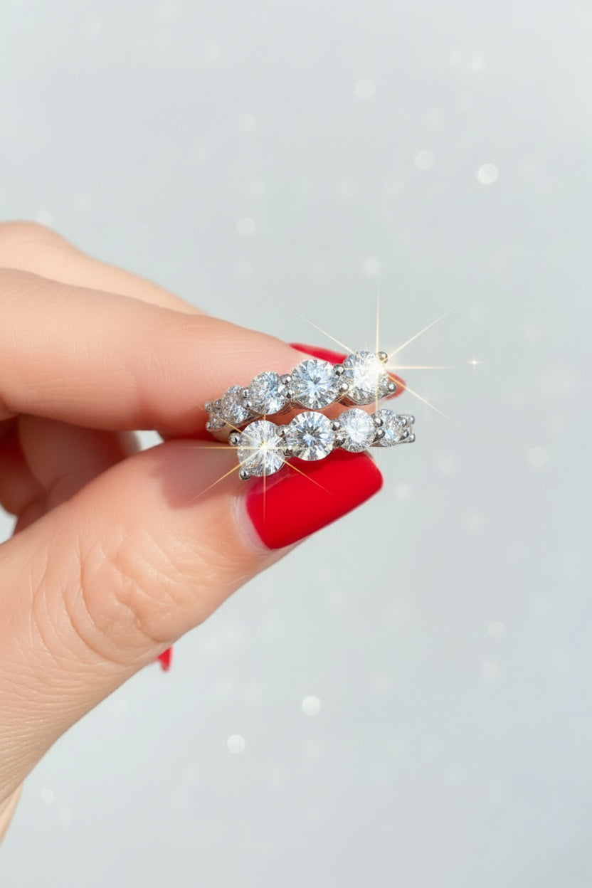Ginevra Moissanite Ring