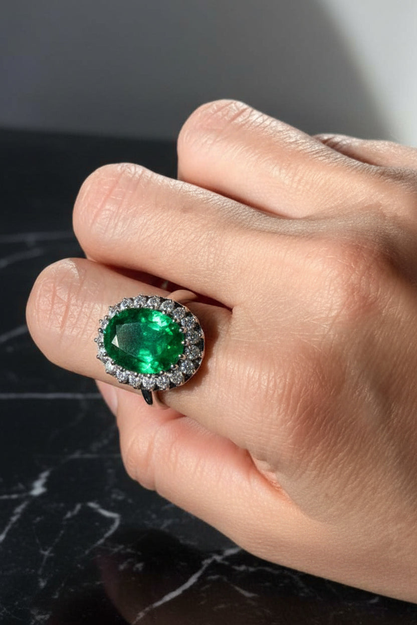 Princess Diana 5 CT Oval Ring