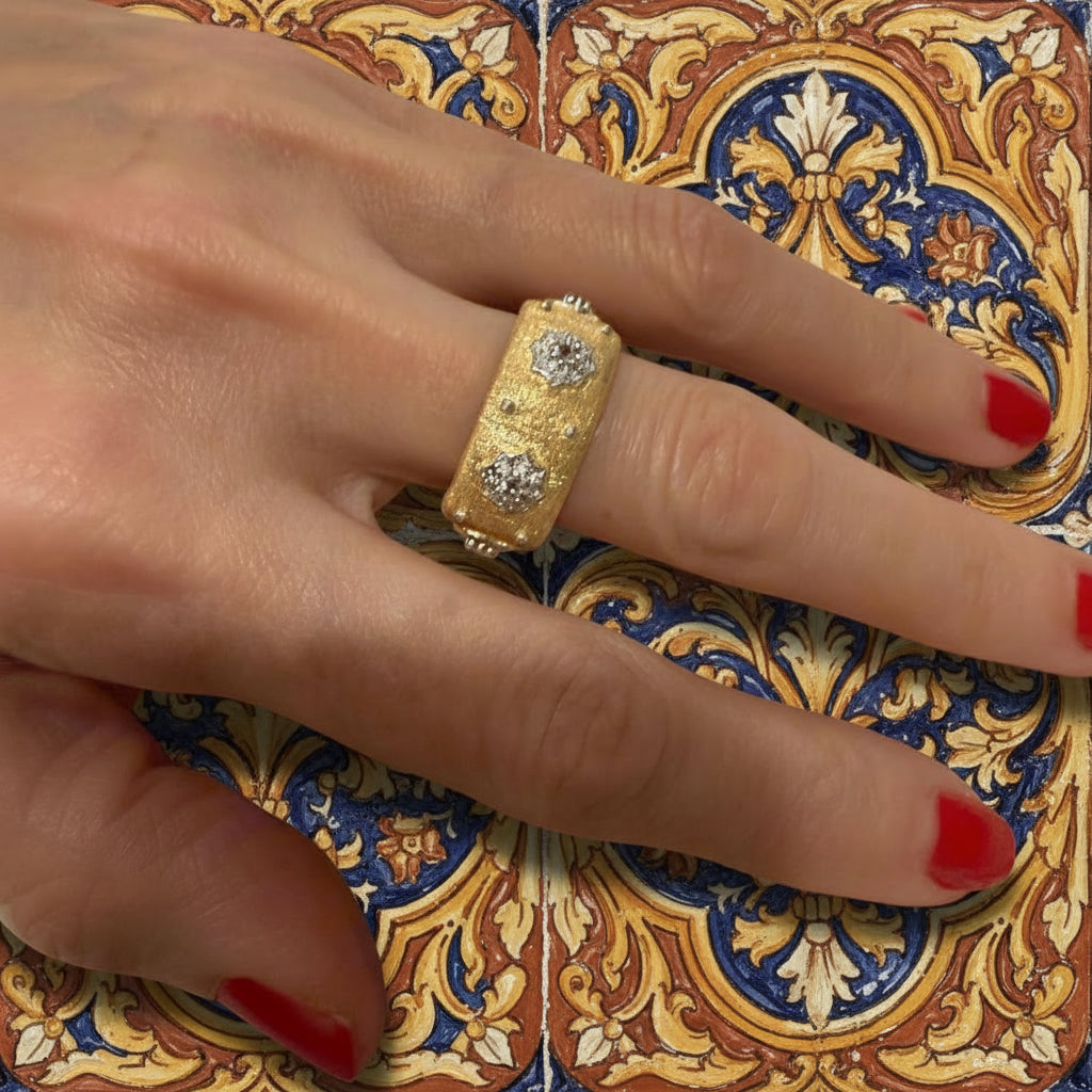 Florentia Gold Adjustable Ring