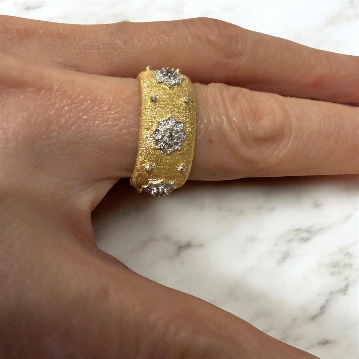 Florentia Gold Adjustable Ring