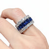 Simulated Diamond Eternity Band