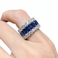Simulated Diamond Eternity Band