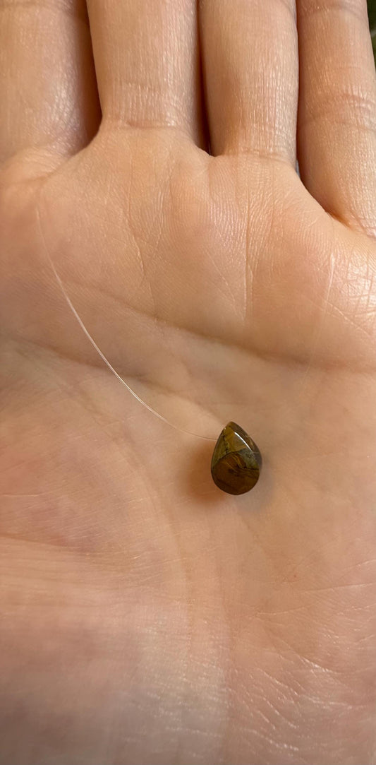 Gemdrop Floating Necklace