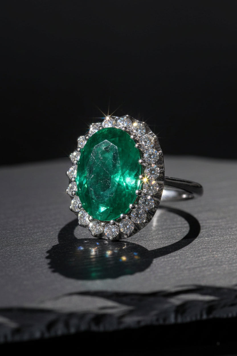 Princess Diana 5 CT Oval Ring