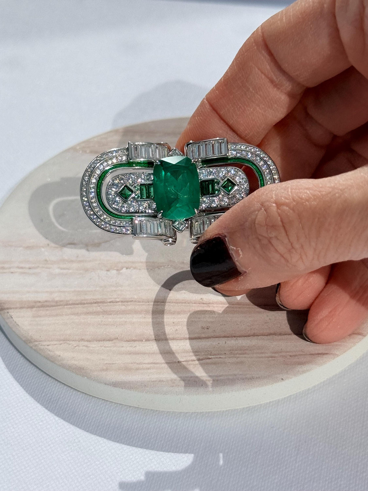 Zambian Emerald Cocktail Ring