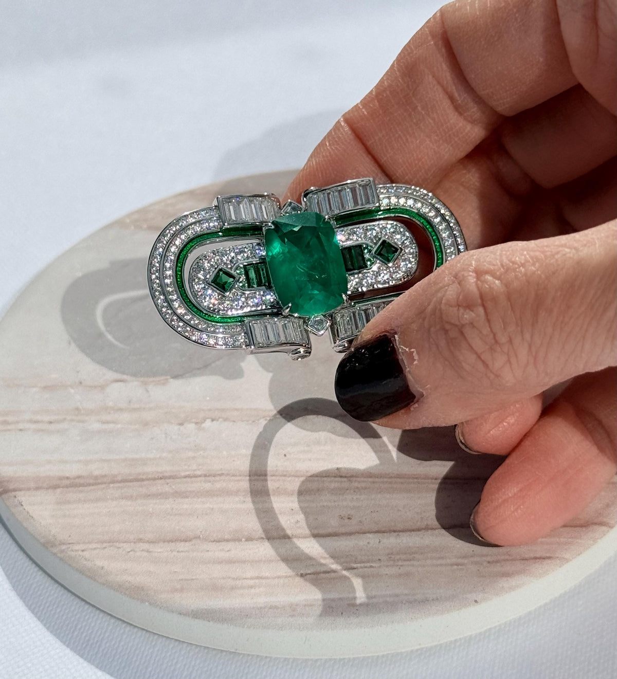 Zambian Emerald Cocktail Ring
