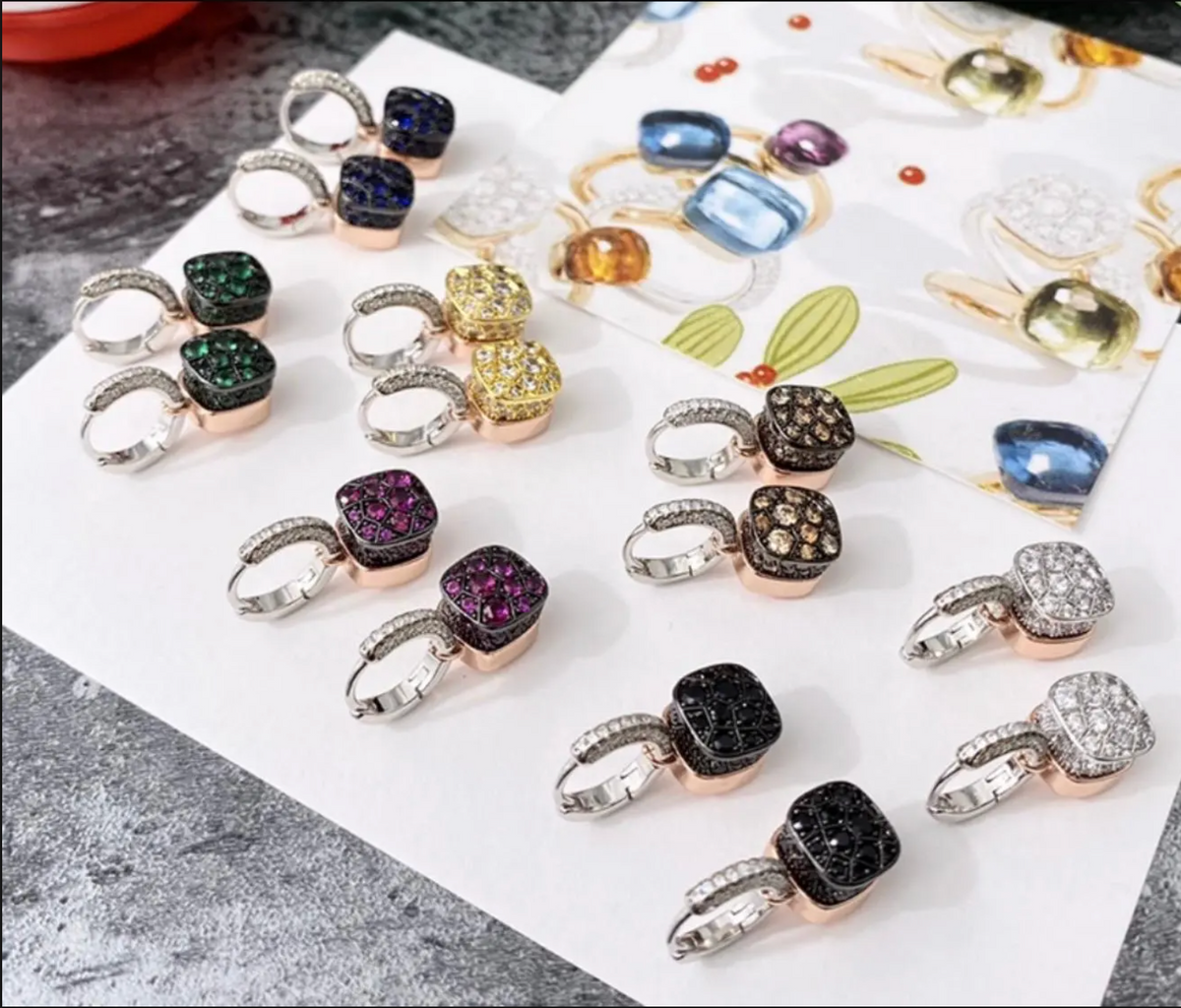 Priscilla Gemstone Earrings