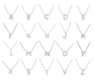 Initial Letter Necklace