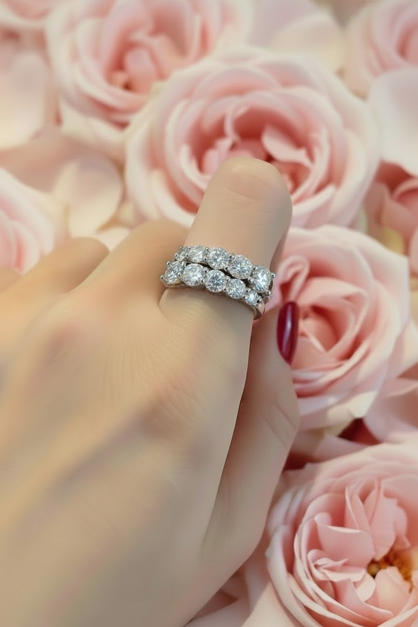 Ginevra Moissanite Ring