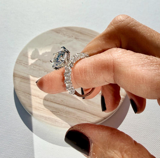 Marissa Moissanite Solitaire Ring