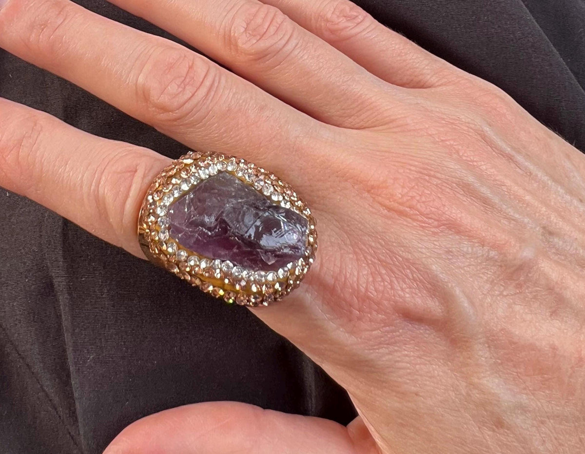 Ibiza Amethyst Ring