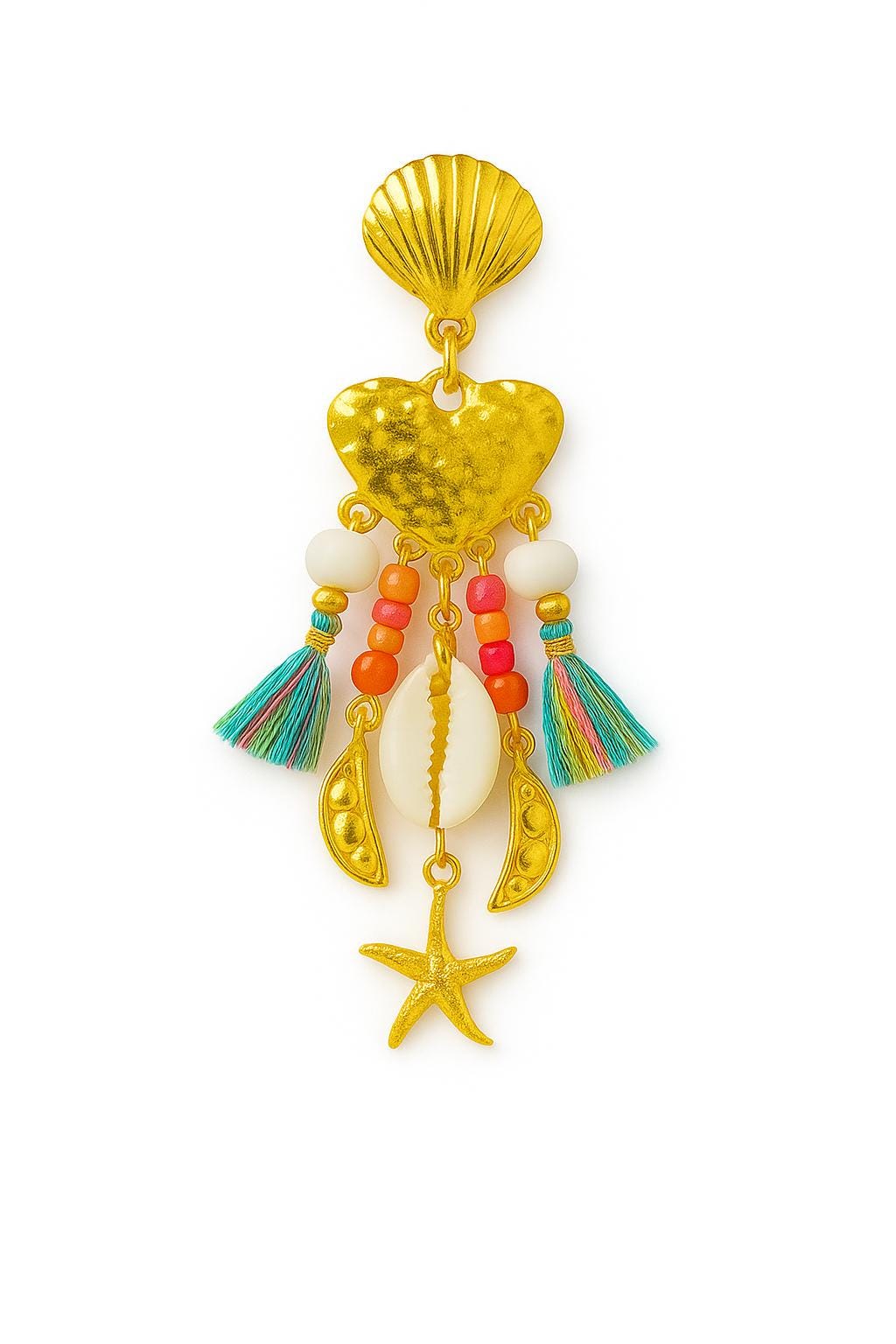Calypso Charm Statement Earrings