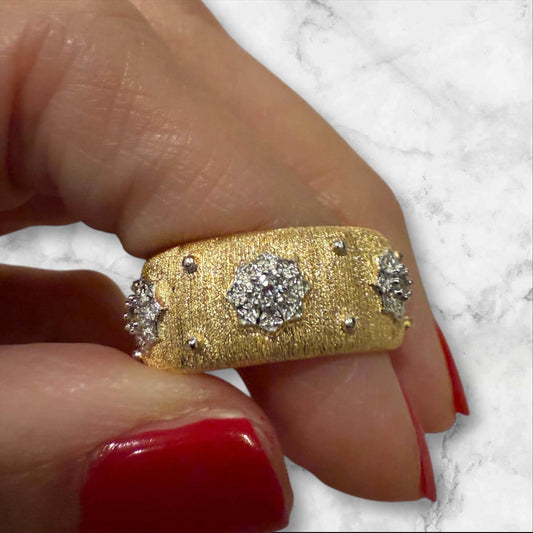 Florentia Gold Adjustable Ring