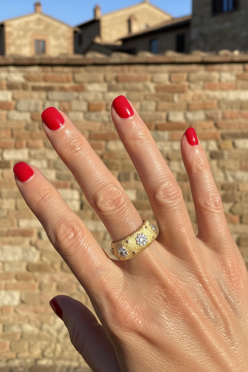 Florentia Gold Adjustable Ring