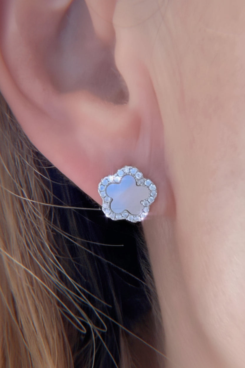 Mother of Pearl Close up Earring Ali & Eve Jewels