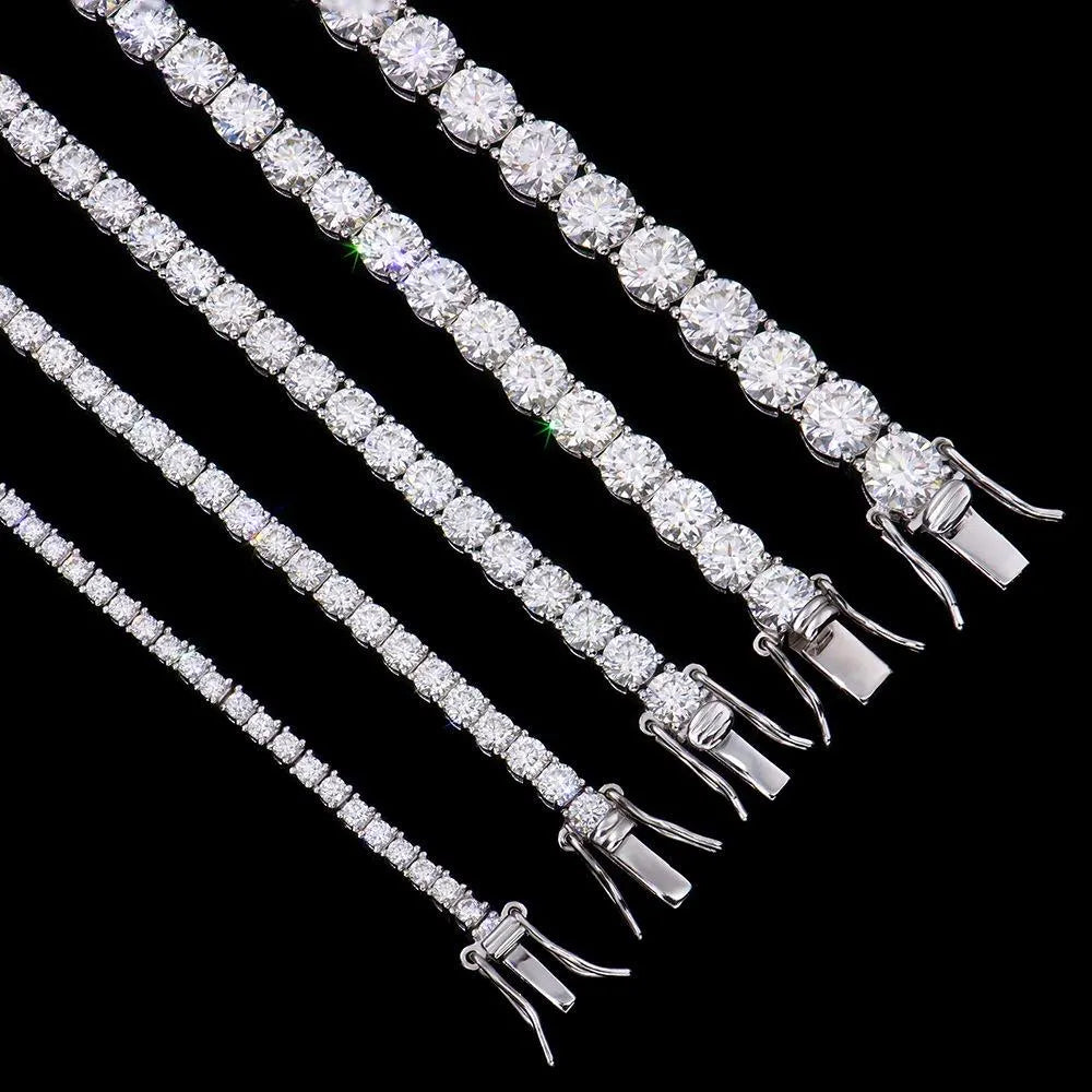 Moissanite Tennis Necklace
