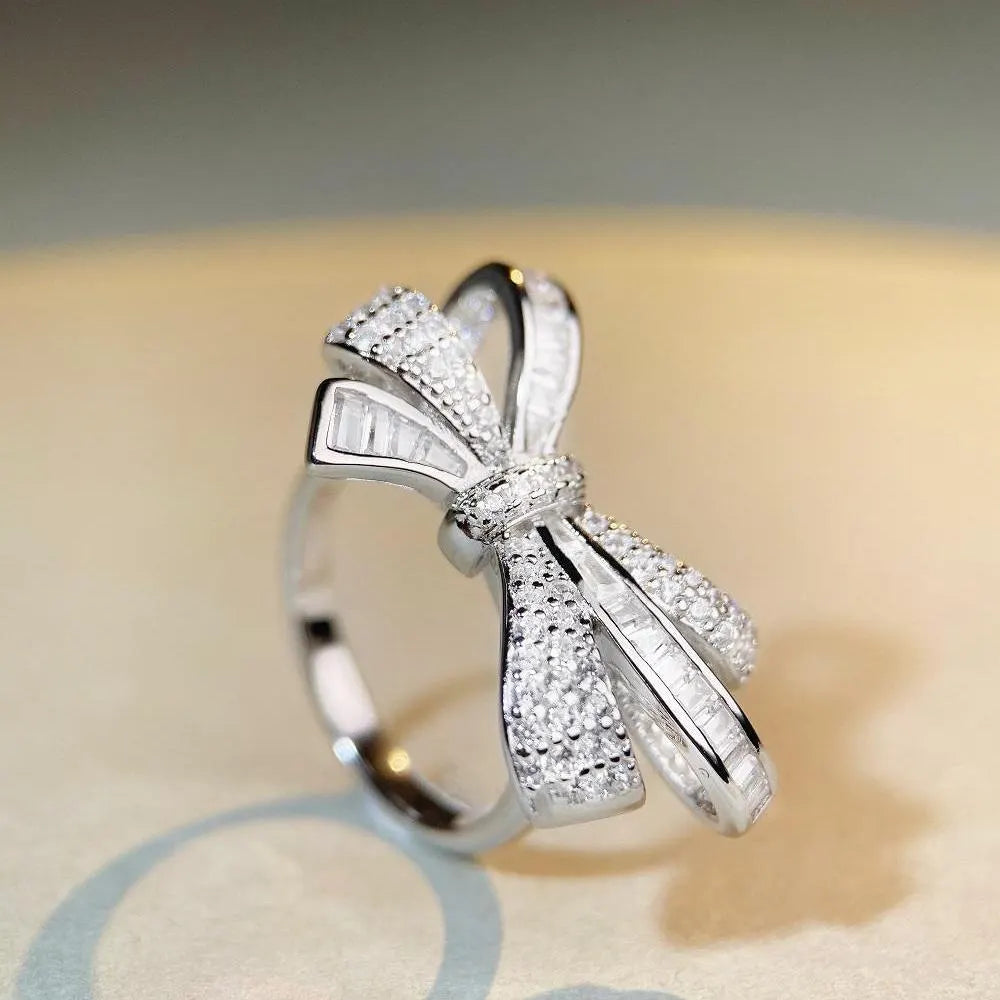Pavé Bow Ring